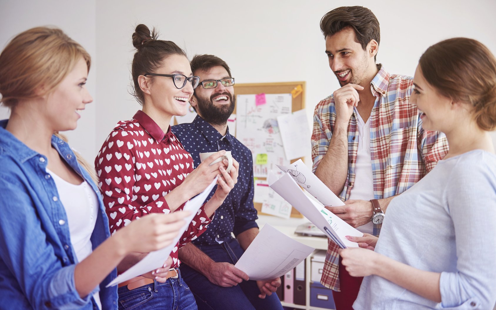 Flirten im büro regeln