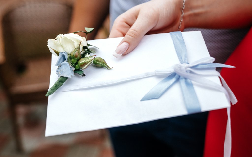 Wünsche die braut an persönliche Hochzeitskarte schreiben: