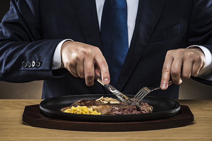 Mahlzeit Geschäftsreise