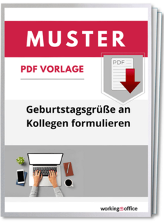Geburtstagswunsche An Kollegen Vorlagen Tipps Workingoffice De