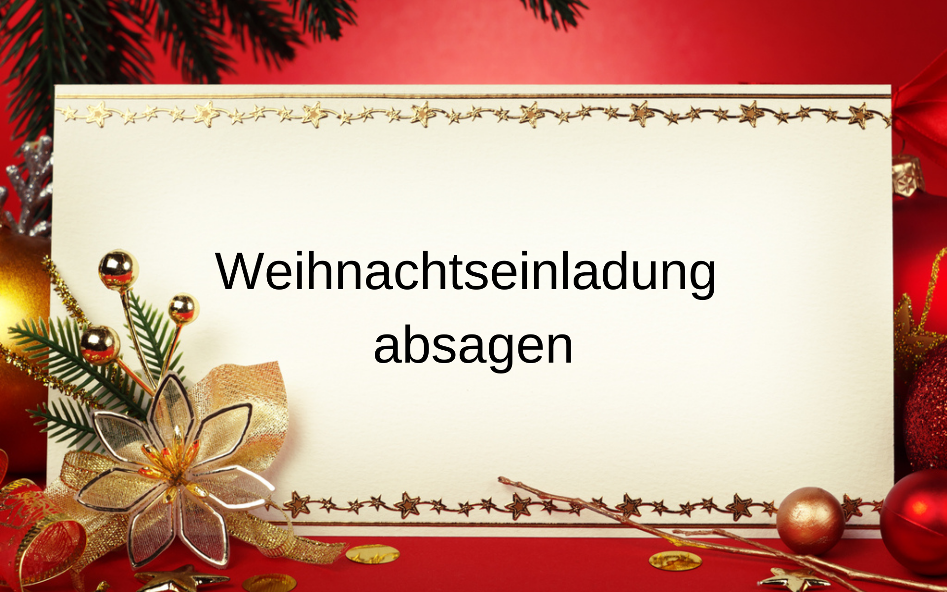 Weihnachtseinladungen Absagen Formulierungen Fur Den Chef Workingoffice De