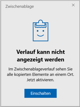 Windows Zwischenablage