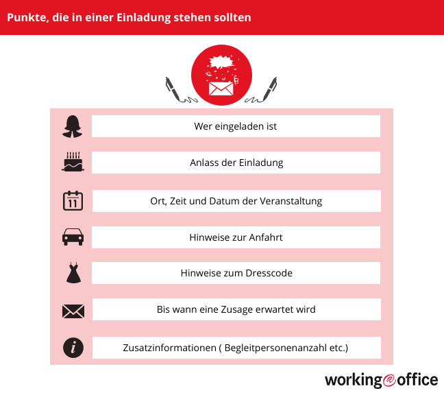 So Verfassen Sie Interne Einladungen Inkl Gratis Muster Workingoffice De