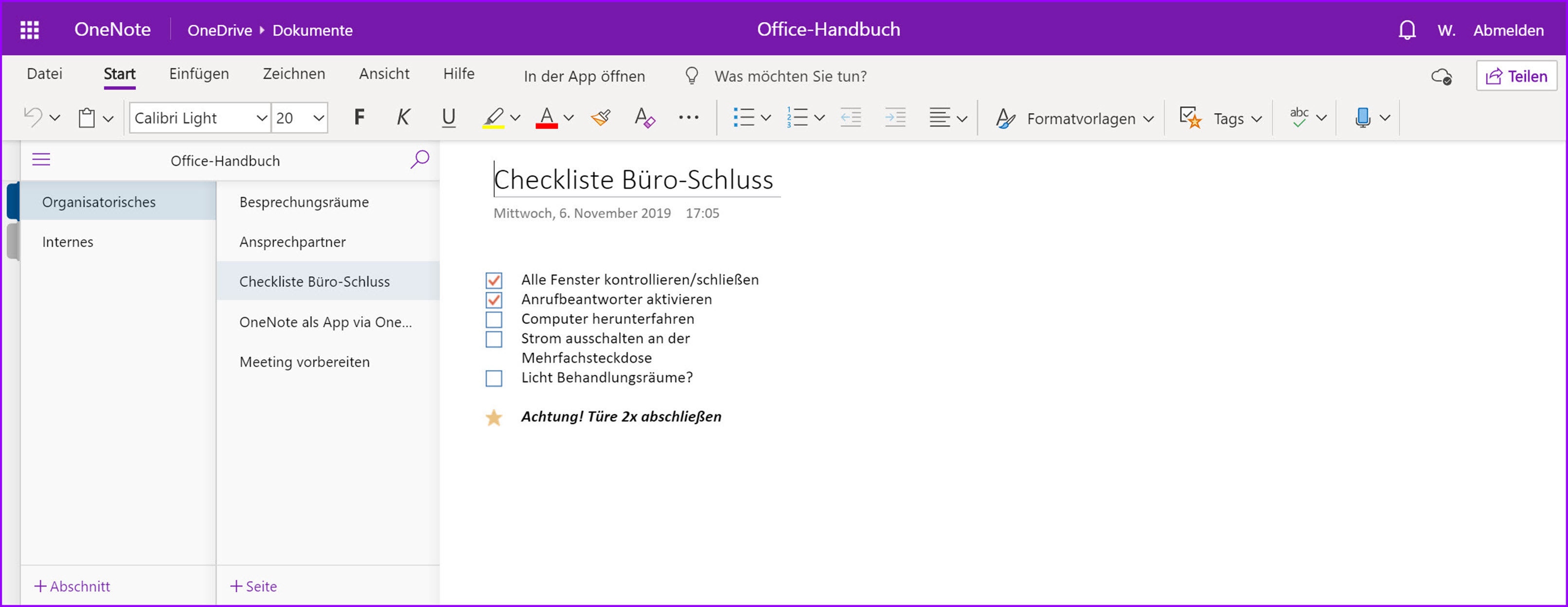 Onenote Tipps Fur Die liche Arbeit Im Buro Workingoffice De